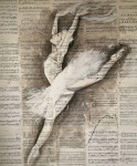 Dance 1.00 - 1.20 m ink/musicpaper 